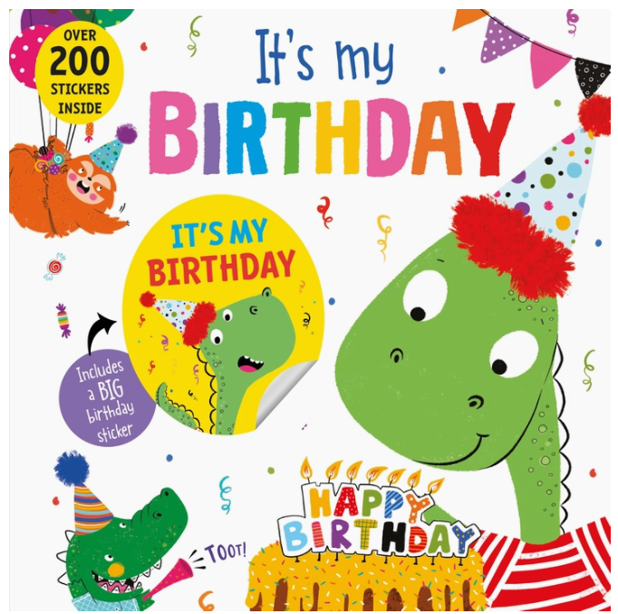 It's My Birthday - Dinosaur Cover