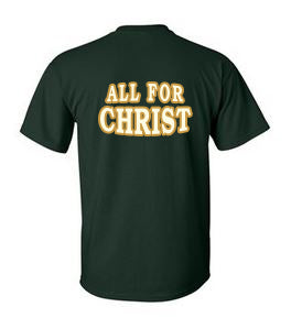 CCCA Green Short Sleeve T-Shirts - Two Sided - Team/PE Wear