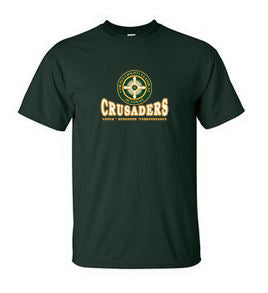 CCCA Green Short Sleeve T-Shirts - Two Sided - Team/PE Wear