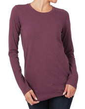 Load image into Gallery viewer, Essential Solid Long Sleeve Shirt - Choose Colors