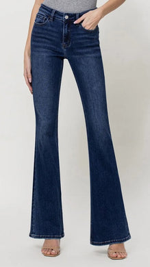 Mid Rise Flare Jeans by Vervet