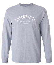 Load image into Gallery viewer, &quot;Shelbyville, KY&quot; Long Sleeve Curved - Choose Color