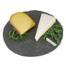 Load image into Gallery viewer, Country Home: Circle Slate Cheese Board