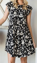 Load image into Gallery viewer, Animal Print Dress w/ Pockets - ALSO IN PLUS SIZES!