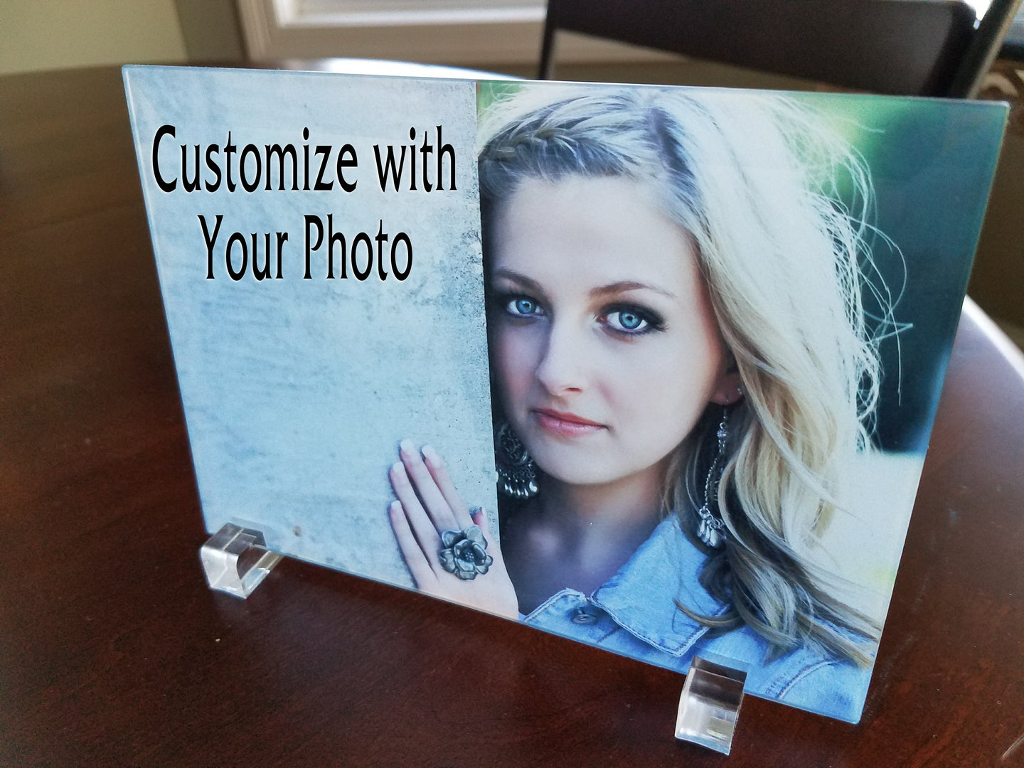 Custom Glass Photo Panel - Choose Size
