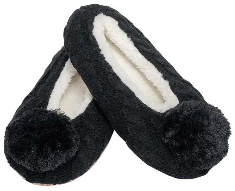 Cozy Pom Non-Slip Slippers