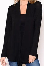 Load image into Gallery viewer, Open Front Cardigan - Choose Color