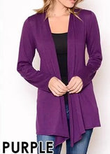 Load image into Gallery viewer, Open Front Cardigan - Choose Color