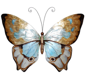 Copper and Aqua Butterfly - Indoor or Outdoor