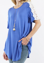 Load image into Gallery viewer, Flower Crochet Tunic - Choose Color