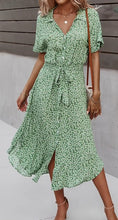 Load image into Gallery viewer, Floral Print Shirt Dress - One Left!