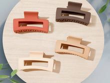 Load image into Gallery viewer, Matte Rectangle Hair Clips - Choose Colors!!!