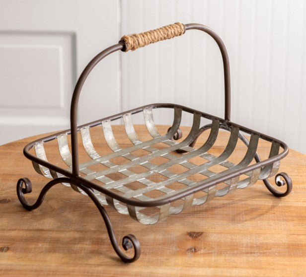 Metal Edison Basket