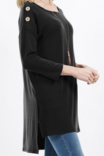 Load image into Gallery viewer, Tunic w/ Shoulder Buttons - Choose Color