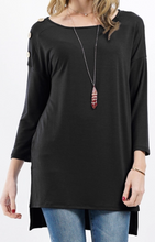 Load image into Gallery viewer, Tunic w/ Shoulder Buttons - Choose Color