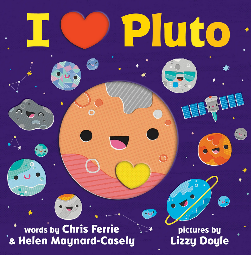 I Heart Pluto (includes unique planet cutouts)