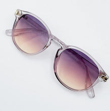 Load image into Gallery viewer, Transparent Purple Shade Sunglasses