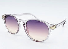 Load image into Gallery viewer, Transparent Purple Shade Sunglasses