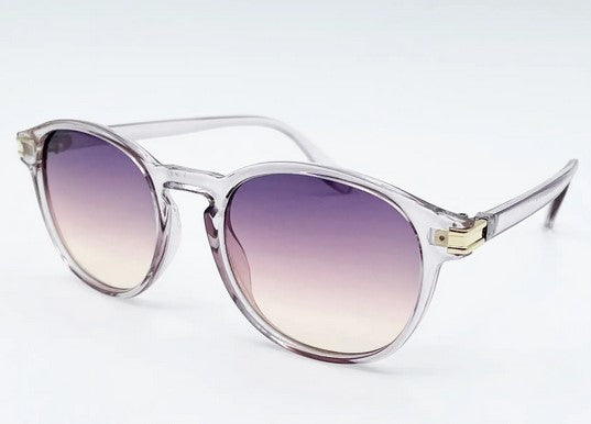 Transparent Purple Shade Sunglasses