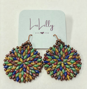 Beaded Earrings by LuLilly - Choose Colors and Styles!