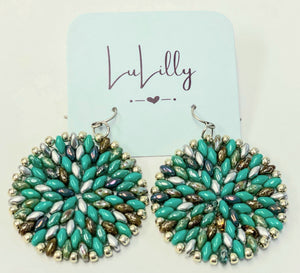 Beaded Earrings by LuLilly - Choose Colors and Styles!