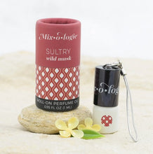 Load image into Gallery viewer, Sultry Mini Roll-On Perfume Keychain