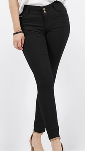 Stretch Twill Pants w/Zipper